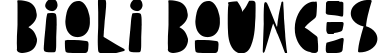 Bioli Bounces
