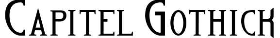 Capitel Gothick