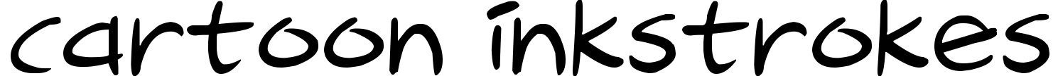 Cartoon Inkstrokes