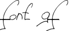 Font GF