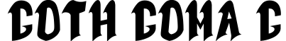 Goth Goma G