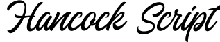Hancock Script