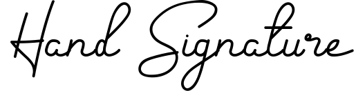 Hand Signature