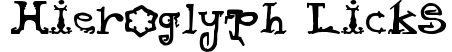 Hieroglyph Licks