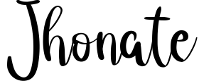 Jhonate
