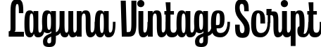 Laguna Vintage Script