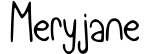 Meryjane