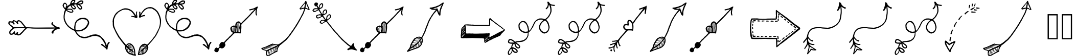 Tanaestel Doodle Arrows 01