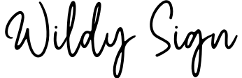Wildy Sign
