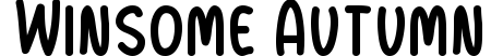 Winsome Autumn