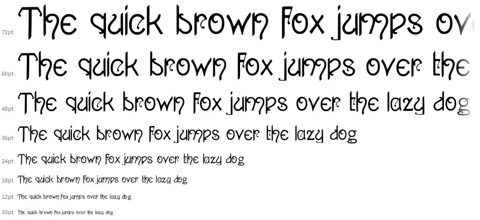 1886's Pansy Cascata 1886's Pansyfont waterfall