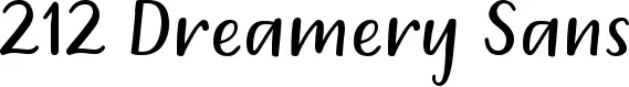 212 Dreamery Sans