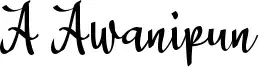 A Awanipun