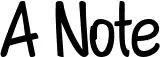 A Note