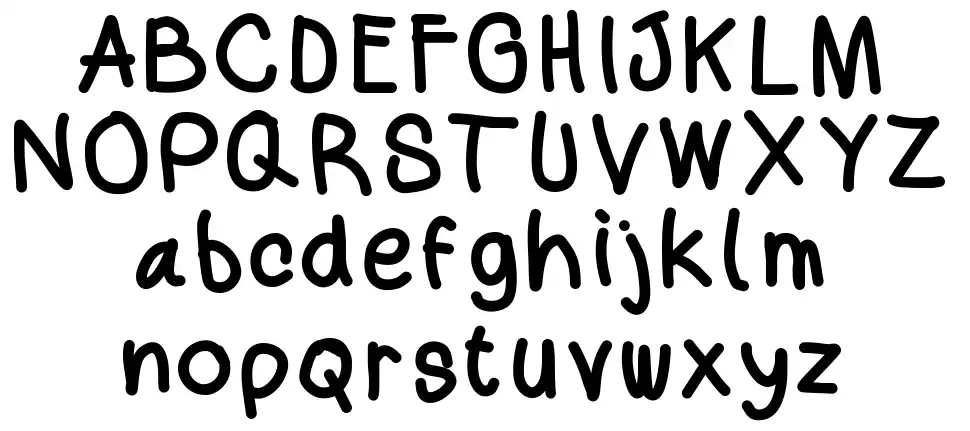 Abandonationfont specimens
