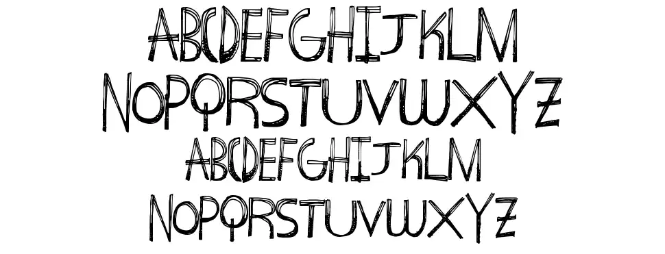 Above Groundfont specimens