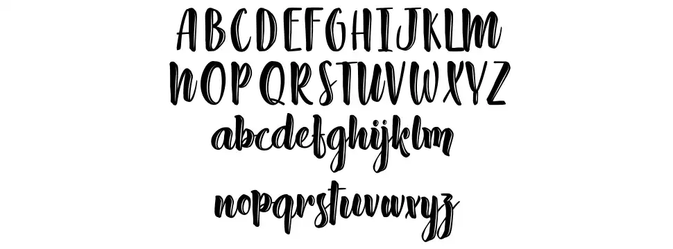 Absolute Pinkfont specimens