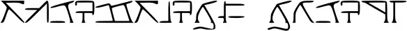 Aeridanish Script