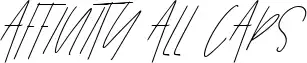 Affinity All Caps