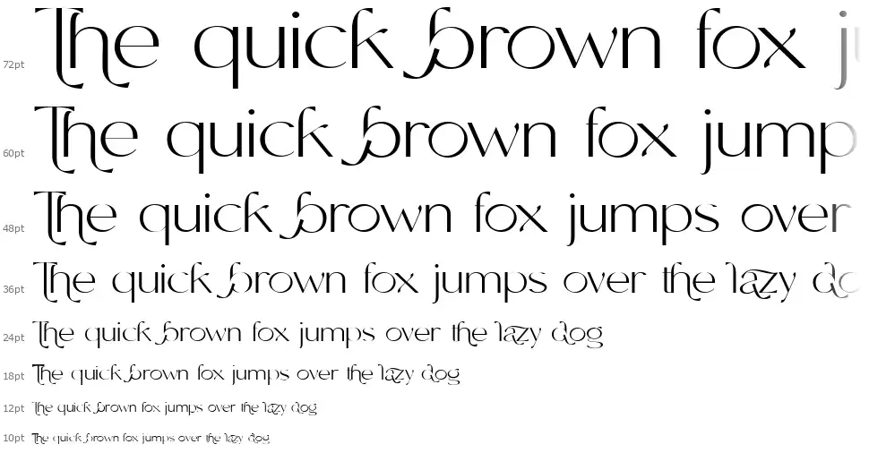 Allrightfont waterfall