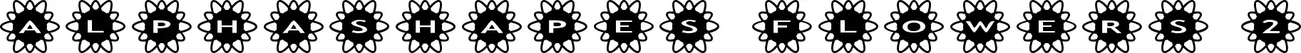 AlphaShapes Flowers 2