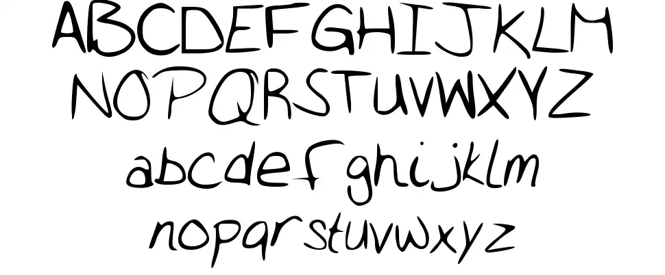 Alywritingfont specimens