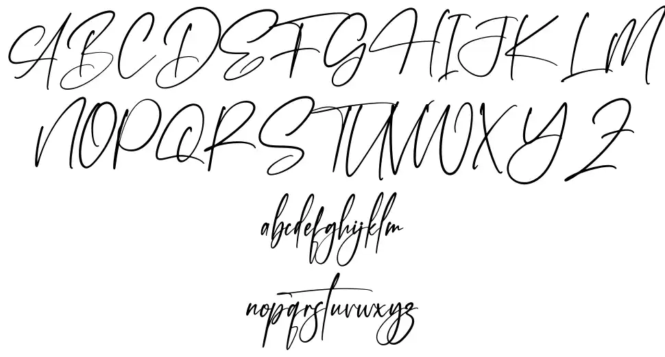 Amatha Storyfont specimens