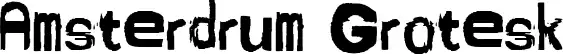 Amsterdrum Grotesk