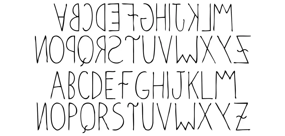 Anomaliasfont specimens