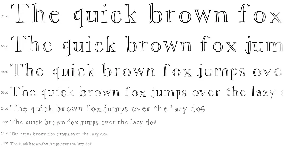 Aster Bloomfont waterfall