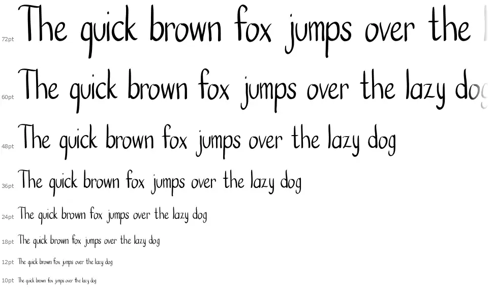 Austie Bost Hooked on a Feelingfont waterfall