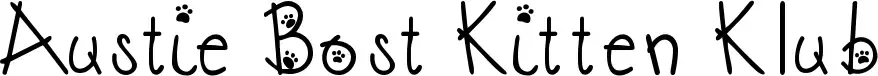 Austie Bost Kitten Klub