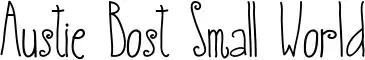 Austie Bost Small World