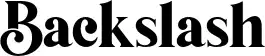 Backslash