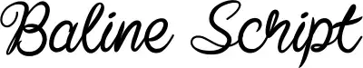 Baline Script