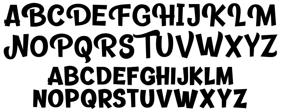 Banthink Cleanfont specimens