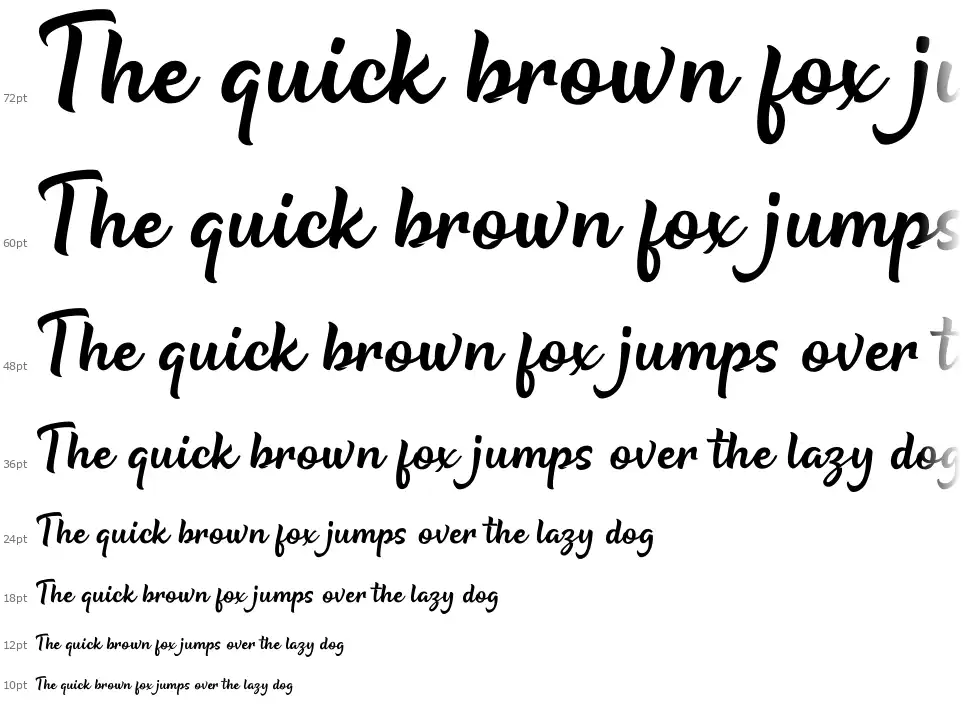 Be Strongfont waterfall