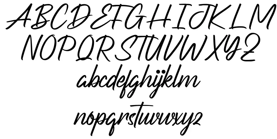 Belongestfont specimens