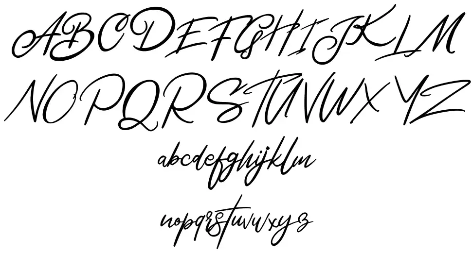 Bentleyfont specimens