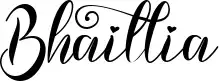 Bhaillia