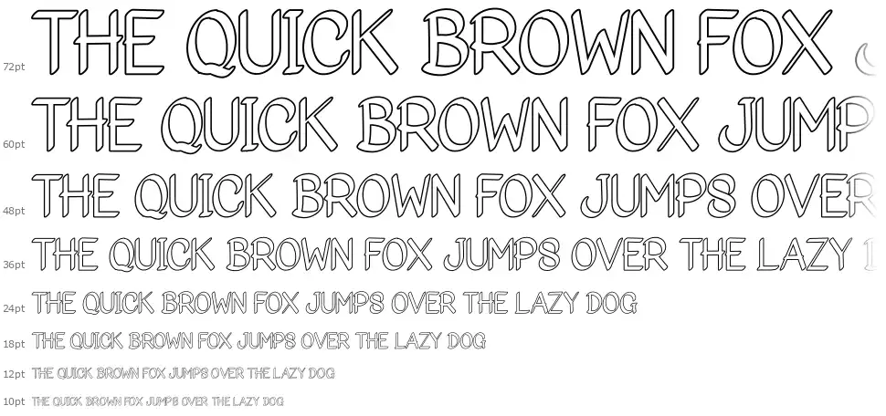 Bigoutlinerfont waterfall