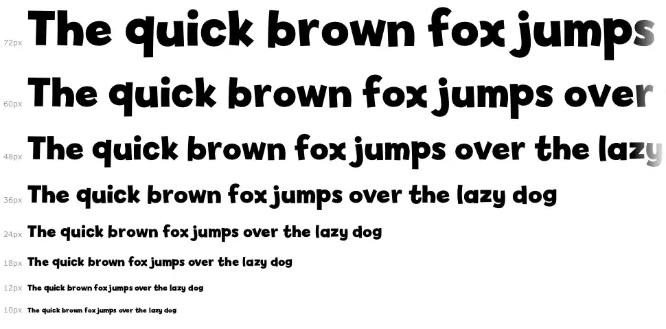 Billy Bold Cascata Billy Boldfont waterfall