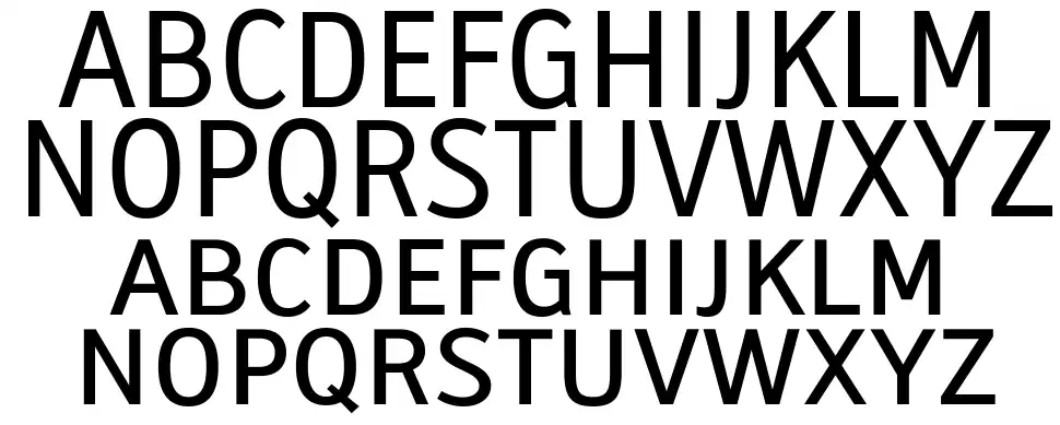 Biotrip Sans Caps Espécimes Biotrip Sans Capsfont specimens