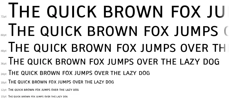 Biotrip Sans Caps Cascata Biotrip Sans Capsfont waterfall