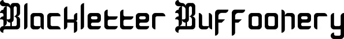 Blackletter Buffoonery