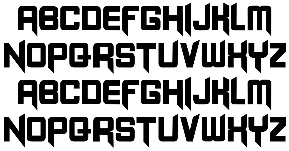 Blangkonfont specimens