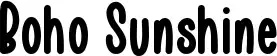 Boho Sunshine