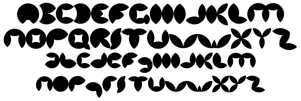 Bokehfont specimens