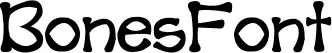 BonesFont