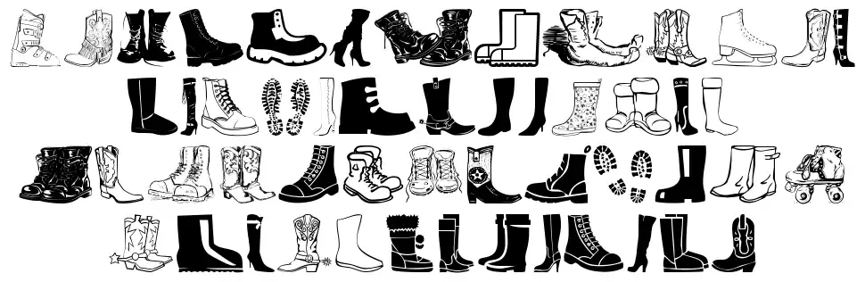 Bootsfont specimens